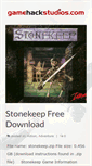Mobile Screenshot of gamehackstudios.com